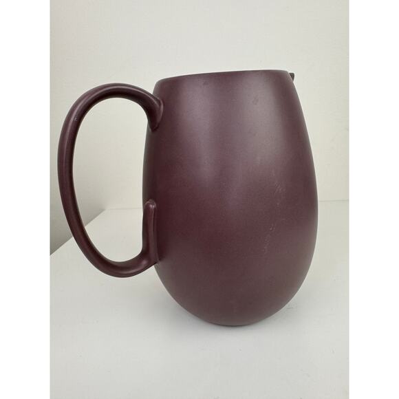 Vera Wang by Wedgwood Naturals Purple Large Portable Solid China Pitcher - Picture 5 of 8